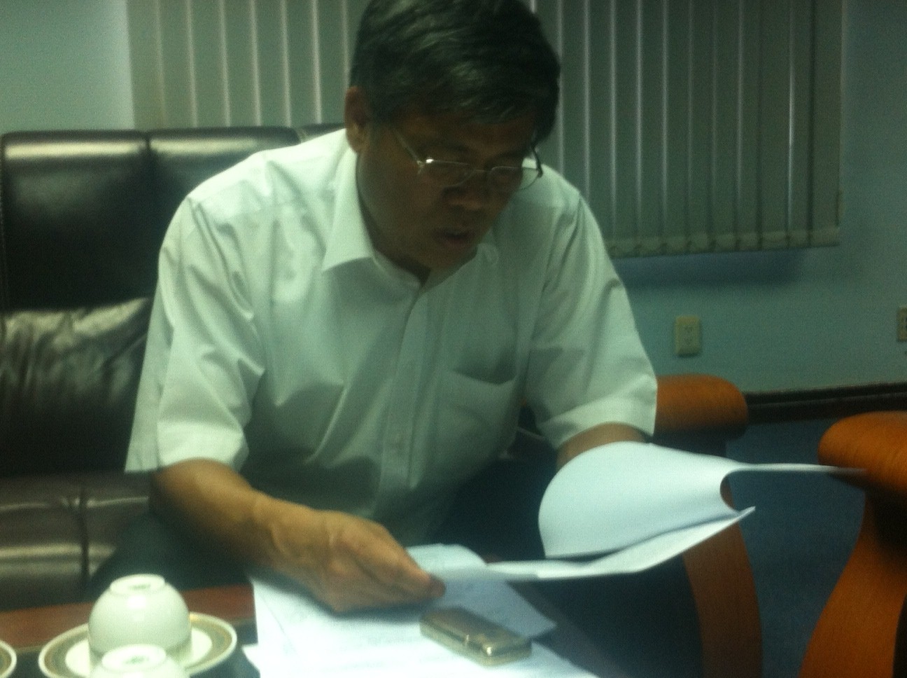 Tổng giám đốc Dương Tuấn Minh khẳng định với phóng viên Báo Lao Động: Nhiều tài liệu giả mạo liên quan đến chữ kỹ của ông Minh